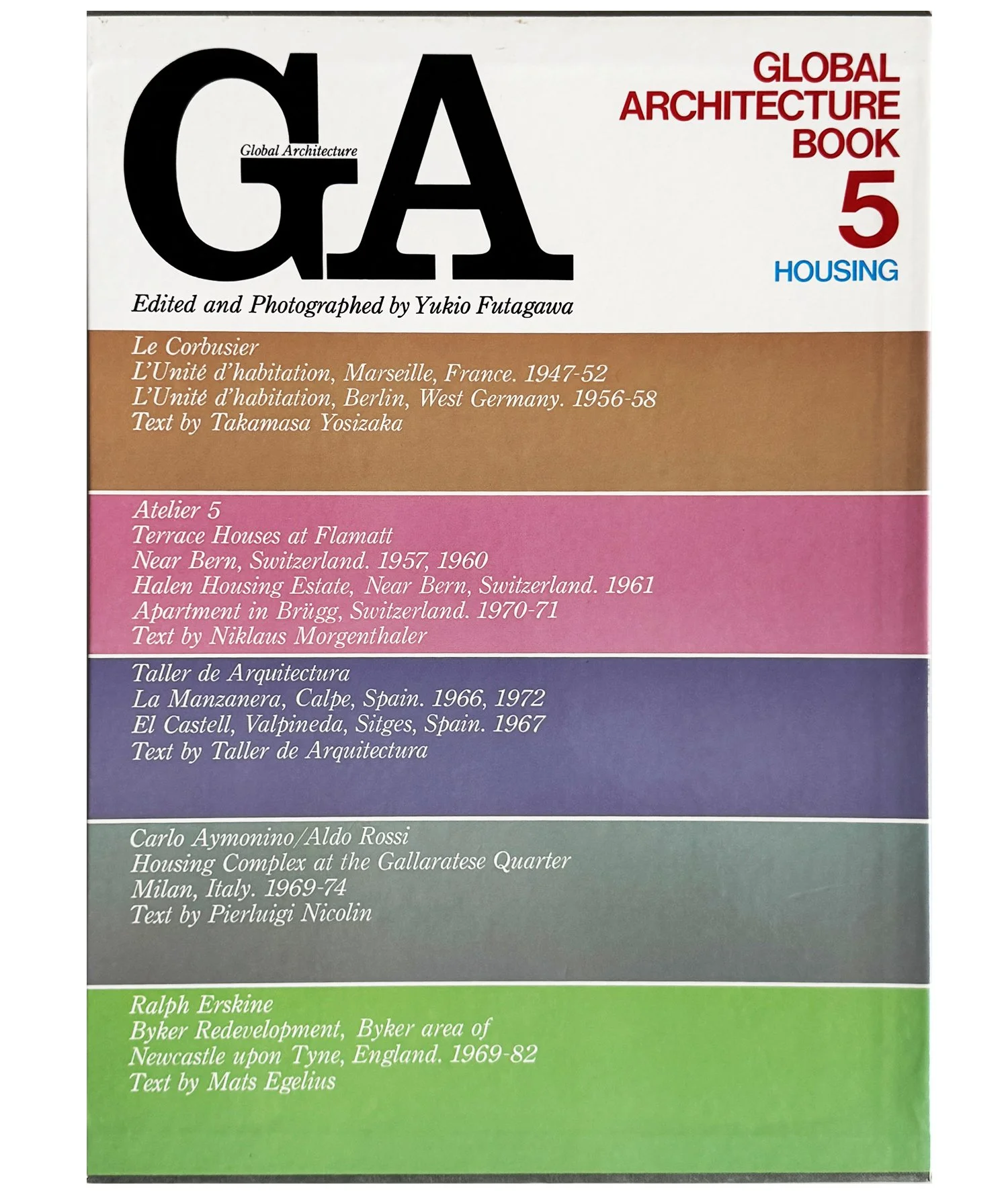 vru　GA GLOBAL ARCHITECTURE BOOK GLOBAL ARCHITECTURE (GA) 1. FRANK LLOYD WRIGHT. Johnson and